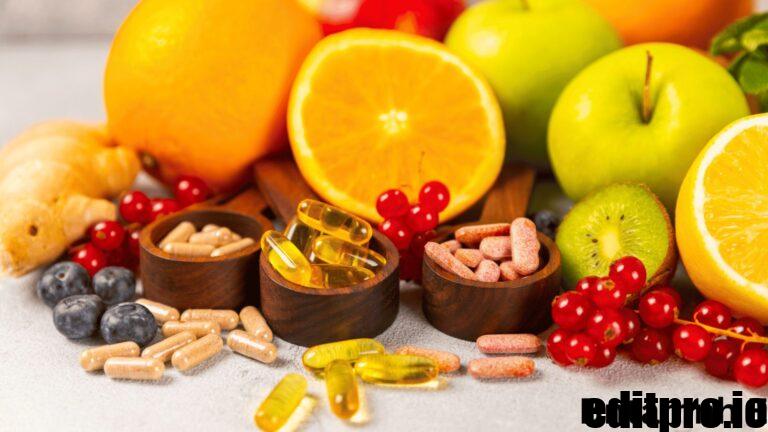 Bottle of Bntamnh E vitamin supplement surrounded by healthy foods, highlighting antioxidant and cellular protection benefits